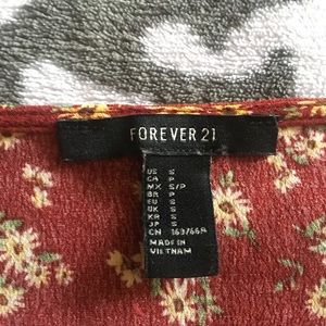 Forever 21 Floral Romper